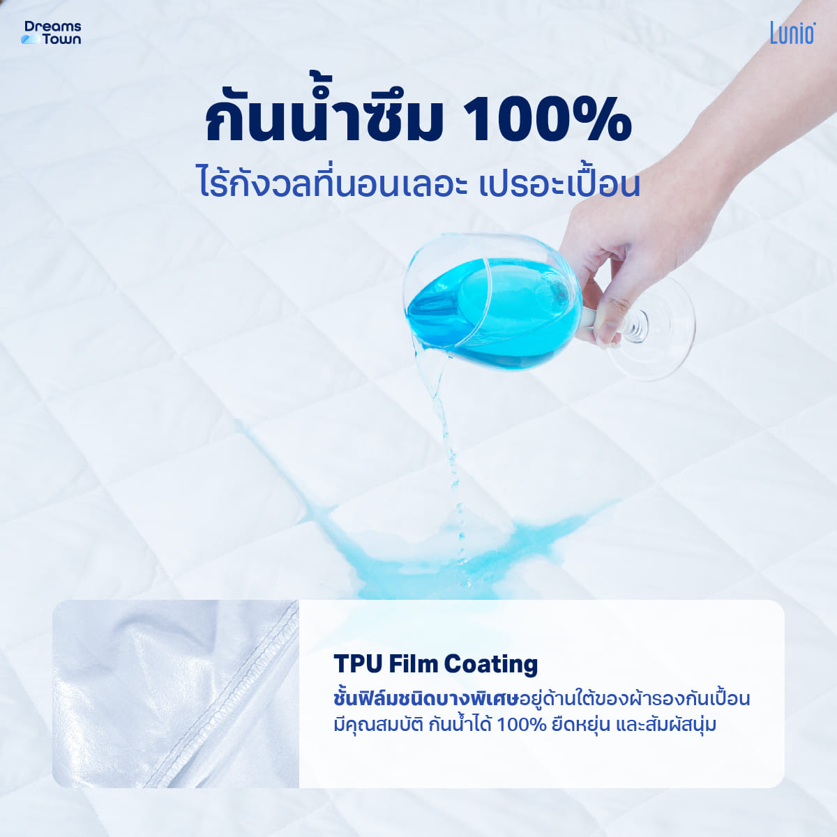 ผ้ารองกันเปื้อน 6 ฟุต LUNIO SMARTGUARD PRO PROTECTOR_3